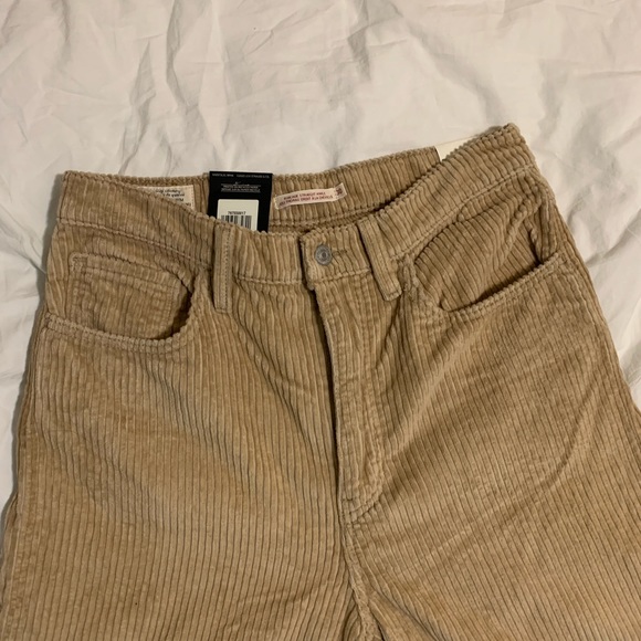 Levi’s corduroy ribcage straight pants NWT - Picture 3 of 4